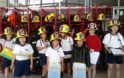 消防署見学（小３・４年）
